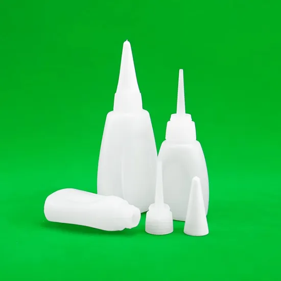 15g 20g 50g HDPE Plastic Glue Bottle for 502 Empty Plastic Super Glue Bottle